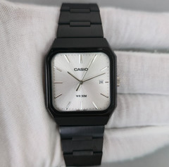 Casio Collection Analog MTP-B185B-7AVDF Silver Dial New Full Set Men’s Watch
