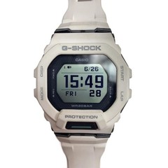 CASIO GBD-200 Digital Quartz Watch Rubber Strap White