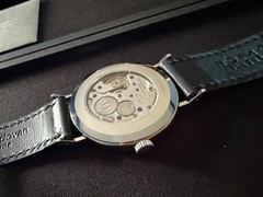 NOMOS Tangente 38mm manual, display back, 6 mos old EXC, $1900 OBO