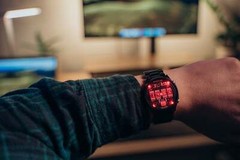 Rare Watch TimeRed (Splash Resistant, sapphire ) Futuristic retro led by RedCo