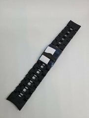 Invicta Sea Spider Black Plated Stainless Steel Black Rubber Watch Bracelet