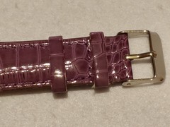 Women/Girls – Wristwatch – Butterfly Case – Rhinestones – Faux Leather Band
