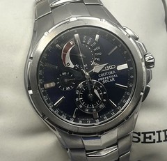 Seiko Coutura Perpetual Solar V198 – New With Box And All Original Papers