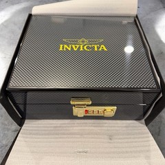 Invicta Men’s Celestial Elarion 40mm Automatic Men’s “Globe” Watch, Black, 69535