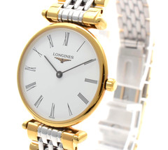 LONGINES Grande Classique L4.135.2 24mm White Dial Quartz Women’s Watch JAPAN