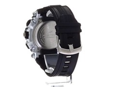 Analog Digital Chronograph Watch 53mm Resin Strap 100m Water Resistant Alarm