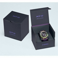 CASIO G-Shock MTG-B3000PRB-1A Analog Bluetooth Radio Solar Carbon Purple