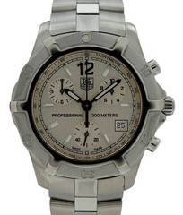 Tag Heuer 39mm Men’s Exclusive 2000 Series Chronograph Swiss Watch! Ref: CN1111!