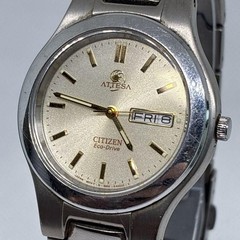 Citizen Attesa K13963 Solar-Powered Titanium Silver