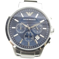 Emporio Armani AR-2448 Quartz Chronograph Men’s Watch 40mm Steel AB