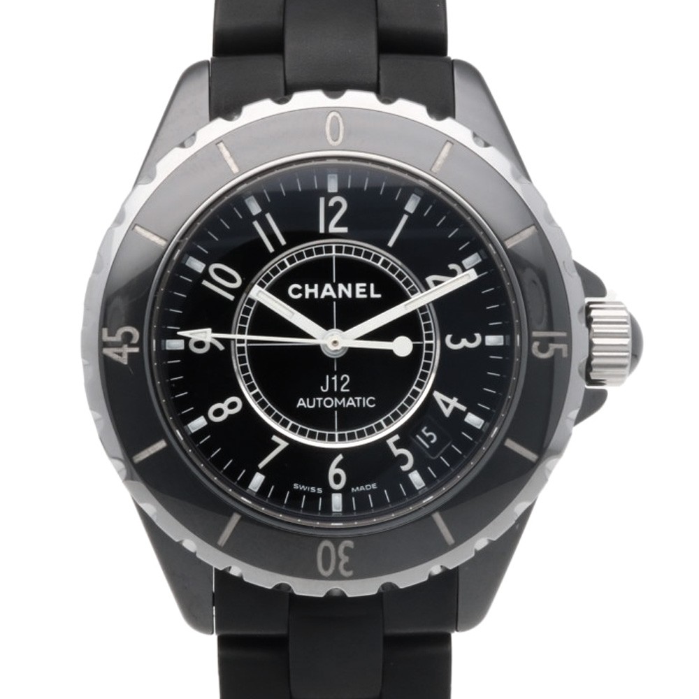 CHANEL J12 Watches ceramic Stainless Steel Overhauled used