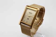 Vintage Seiko Slim Tank Quartz Men’s Watch, Gentleman’s Choice – FREE SHIPPING