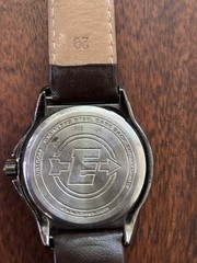 Timex Expedition Quartz 40mm Analog Black Dial Date Brown Leather Strap 100m