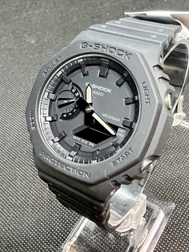 CASIO G-SHOCK GA-2100-1A1JF Carbon Core Guard Black Men Watch Japan Tough