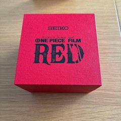 SEIKO x One Piece Film Red Chronograph Quartz Watch Serial 1045 7T92-HCR0 Japan