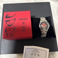 [B1P] SEIKO One Piece Monkey D. Luffy Limited Collaboration Watch [h7y]