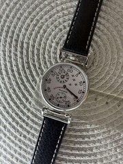 Regulator Watch Mechanical Wrist Russian Attack Aviation Men Pilot Fight Molniya