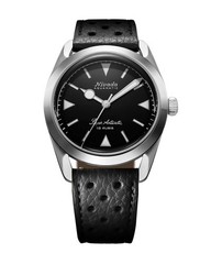 Nivada Grenchen 35014M40 Super Antarctic Black White Luminova 35mm Automatic