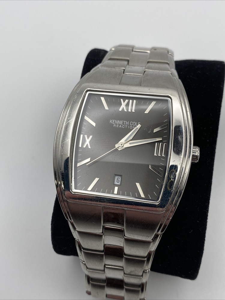 Kenneth Cole Men’s KC3566 Reaction Watch With New Battery Works 8.75”