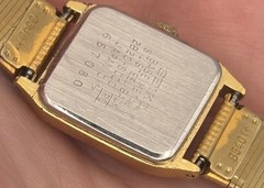 1986 Vintage Seiko Women’s Gold-Tone Dress Watch – 2B20 Quartz – RUNNING!
