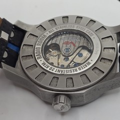Vostok Europe Radio Room Automatic Watch Gray Blue 48mm