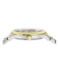 Ferragamo Womens Ferragamo Duo Two Tone 33mm Bracelet Fashion Watch