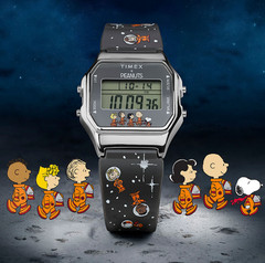 Timex x Peanuts T80 Snoopy Space Watch – Limited Edition Resin Strap 34mm
