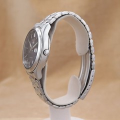 Seiko 5 Automatic 7S26 0080 Black Silver Day Date 35.5mm Made in1998 From Japan