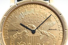 Corum US Double Eagle Twenty Dollars $20 Gold Coin 1904 Automatic Watch