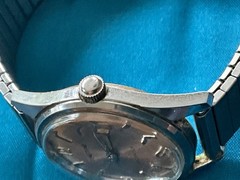 Vntg. Timetone 21J Self-Winding Watch/Runs Briefly Watchmaker Estate Parts Rep