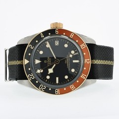 Tudor Black Bay GMT Black Dial Black/Brown Bezel 41MM Steel & Gold 79833MN