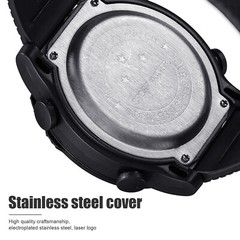 Men’s Digital Sports Watch Military Tactical LED Backlight Wristwatch Waterproof