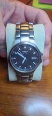 Boccia Titanium Watch Men’s All Titanium Metal Allergy Compatible Black 3649-03