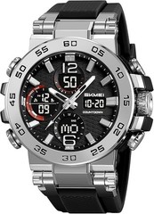 Reloj Para Hombre Casio Resistente Al Agua Acero Inoxidable Hora Mundial Verde
