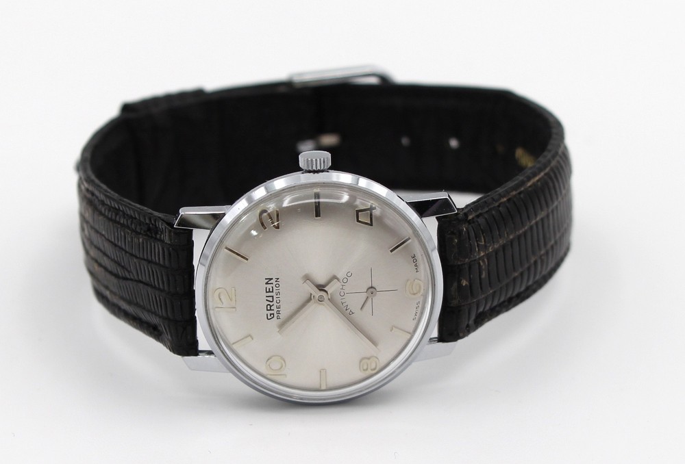 GRUEN PRECISION VINTAGE SWEEP SECONDS 30mm