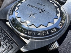 Aquastar Benthos H2 Limited Edition Automatic Diver 200m Black Dial 40mm 005/500