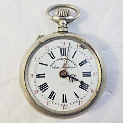 Antique/Vintage Swiss CORTEBERT Pocket Watch Post-Chronometre Anti-Magnetique