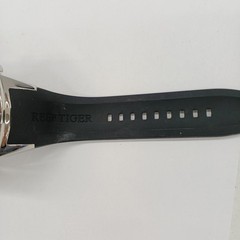 [A3S] Reef Tiger RGA3069-T Black Dial Automatic Chronograph Watch [j5r]