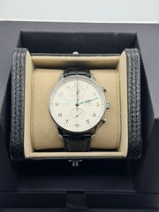 2022 IWC Portuguese Silver Dial Stainless Steel 41mm IW371604 FULLSET W Receipt