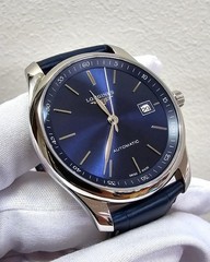 Longines Master Auto 40mm Blue Leather Watch L2.793.4.92.0 – STORE DISPLAY