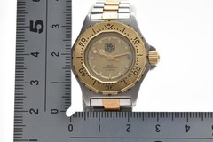 New Bat【N MINT】TAG Heuer 3000 935.408 Professional Quartz Diver Gold Woman Watch