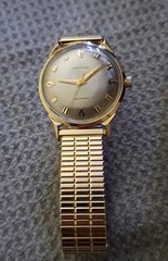 Mens Vintage Croton Aquamatic 17 Jewel Wristwatch Gold Filled Case