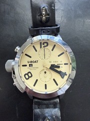 U- Boat Classico Tungsteno Chrono mens watch 7431 – Excellent Condition