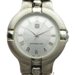 GIVENCHY Men’s Quartz Watch 35mm Silver Stainless Steel AB Condition