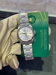 Rolex Oyster Perpetual 124200 Silver Oyster Bracelet with Silver Bezel