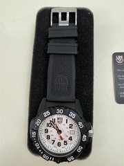 Luminox Navy SEAL 3507 XS.3507 Swiss Made 45mm Carbonox White Dial Watch