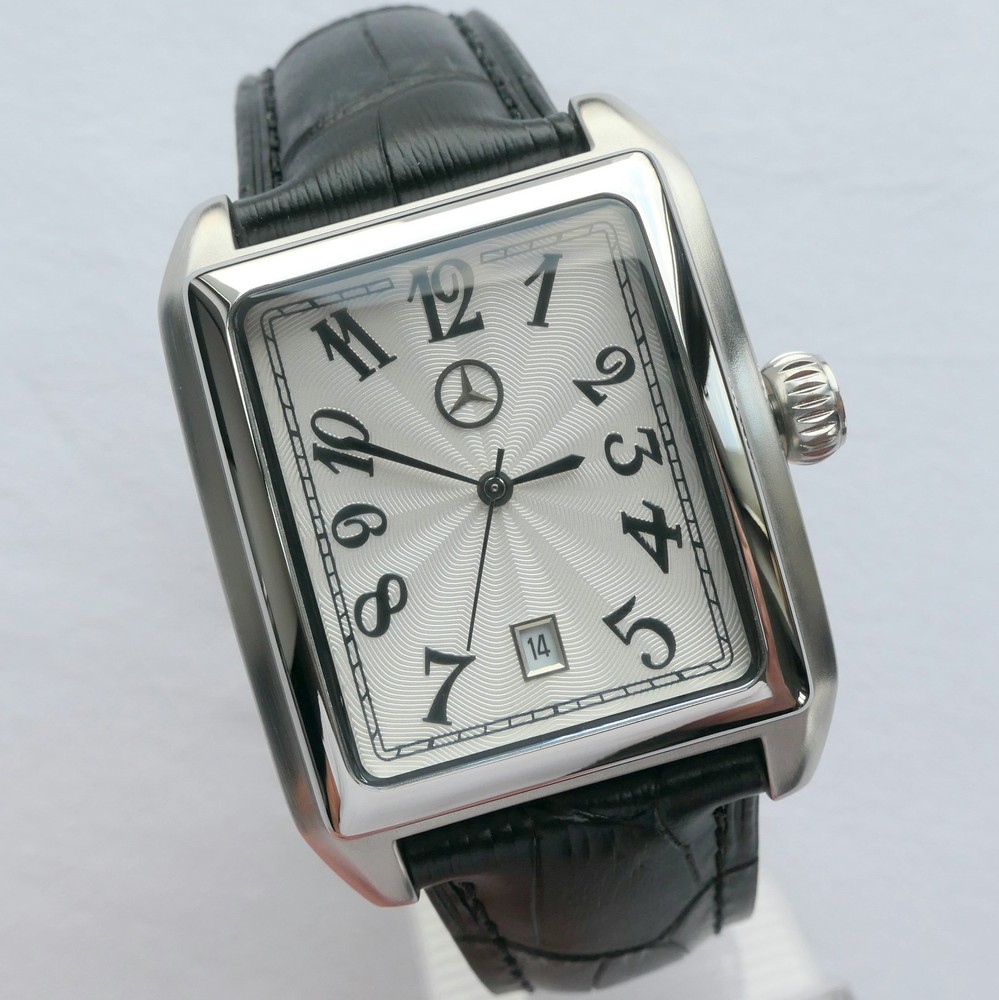Mercedes Benz Classic Sport Art Deco Design Car Accessory Made in Germany Watch