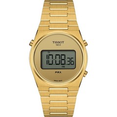 Tissot Gold Mens Digital Watch Prx T1372633302000