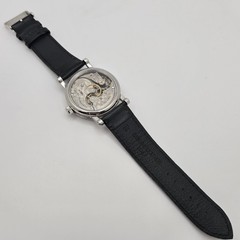 Custom-Built “Antique-Mod” Marriage-Watch – 40mm 1919 Elgin Classic Arabic