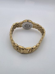 ESQ by Movado Ladies’ Gold-Tone Watch – MOP Dial – Swiss Quartz – New Battery